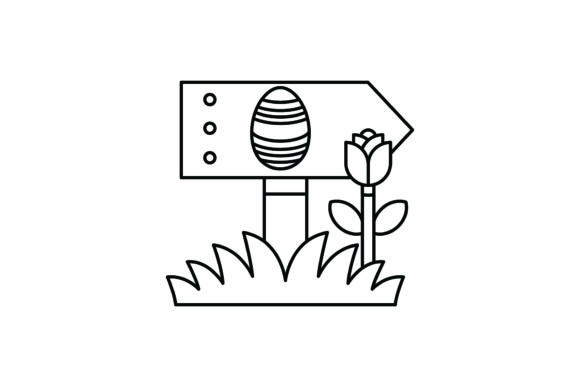 Easter Cute Icon Egg Coloring Pages: A Graphics Freebie That Delivers Brand Flair