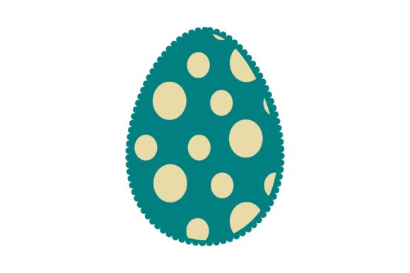 Easter Egg Jagged Design – A Freebie Graphic for Creative Sellers