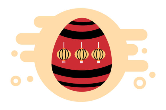 Easter Icon Art Lanterns Design Creative: A Practical Graphic Freebie for Sellers