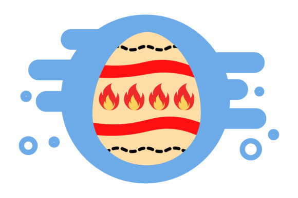 Easter Icon Vector Fire Design Creative – A Freebie Worth Adding to Your Graphics Collection