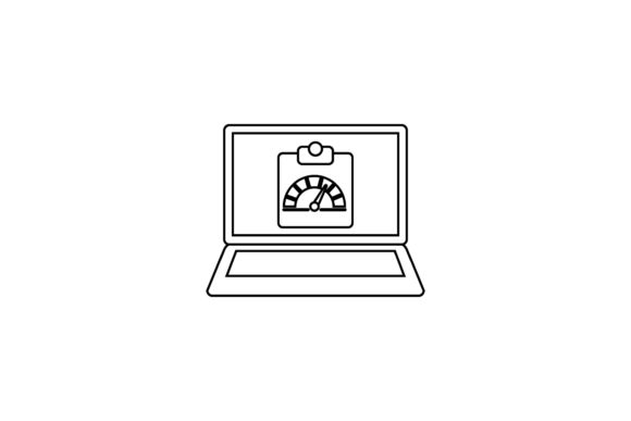 Flat Icon Laptop Pictorial Notes Funny – A Great Graphic Freebie for Crafters