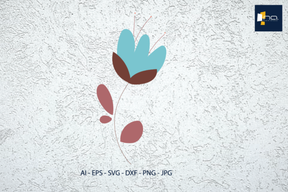 Flower Blue Cute: A Graphics Freebie for Content Creators