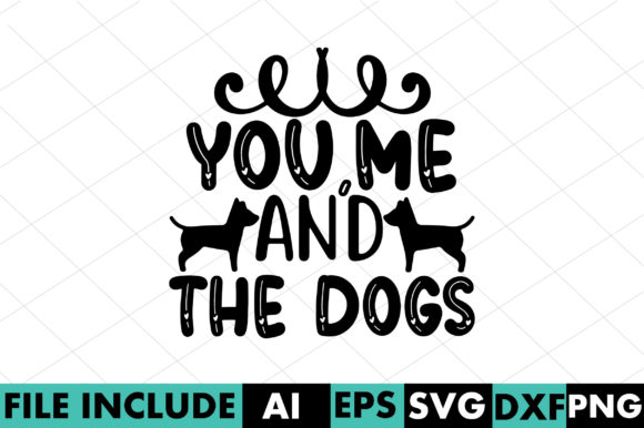 You, Me and the Dogs: A Graphic Design Asset for Crafts and Branding